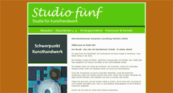 Desktop Screenshot of kunsthandwerk.hapeklotzbach.de